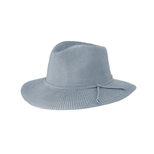 House of Ord Cape Town Gilly Fedora Hut Damen Sonnenhut Faltbarer Sommerhut mit UV Schutz - in Größe M - Größe: M/L: 58 cm Farbe: Grün von House of Ord Cape Town