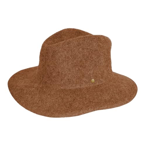 House of Ord Cape Town Highland Fedora Damenhüte Winterhüte Wollhut UV Schutz Herbst Hut Damen - in 3 Farben in Größe M/58cm & L/61cm - Größe: L/XL: 61 cm Farbe: Rot von House of Ord Cape Town