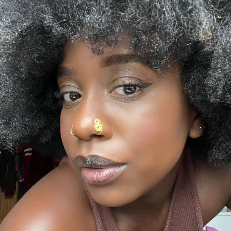 Swirl Nose Cuff | Fake Nasenpiercing African Nose Nasenmanschette Falsche Nasenringe Piercing Nasenschmuck Damen von HouseOfCreationsDE