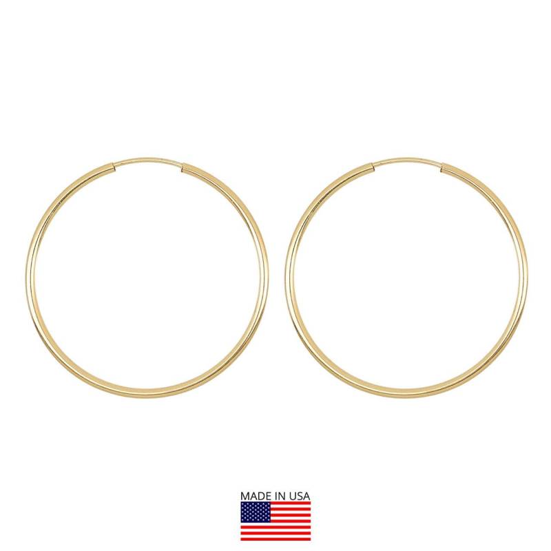 14K Gold Filled Endlos-Ohrringe - 30 Mm 1 Paar 14K Gold Filled Endlos-Ohrringe - 30 Mm 1 Paar von HouseOfGemsInc
