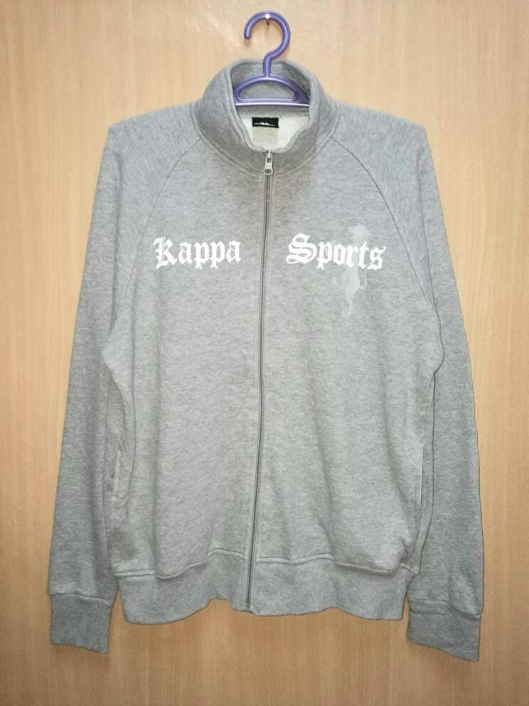 Kappa Sports Spellout Zipper Jacke Pullover von HouseOfWMK