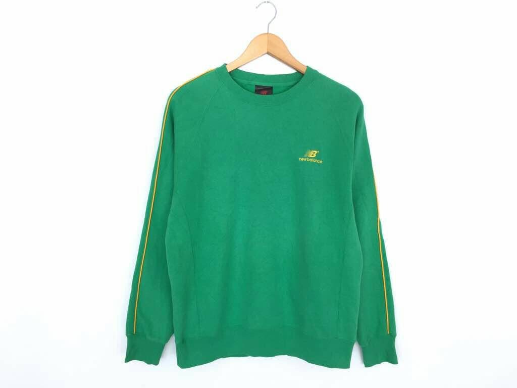 Selten Neue Balance Kleine Logo Spellout Stickerei Pullover Sweatshirt von HouseOfWMK