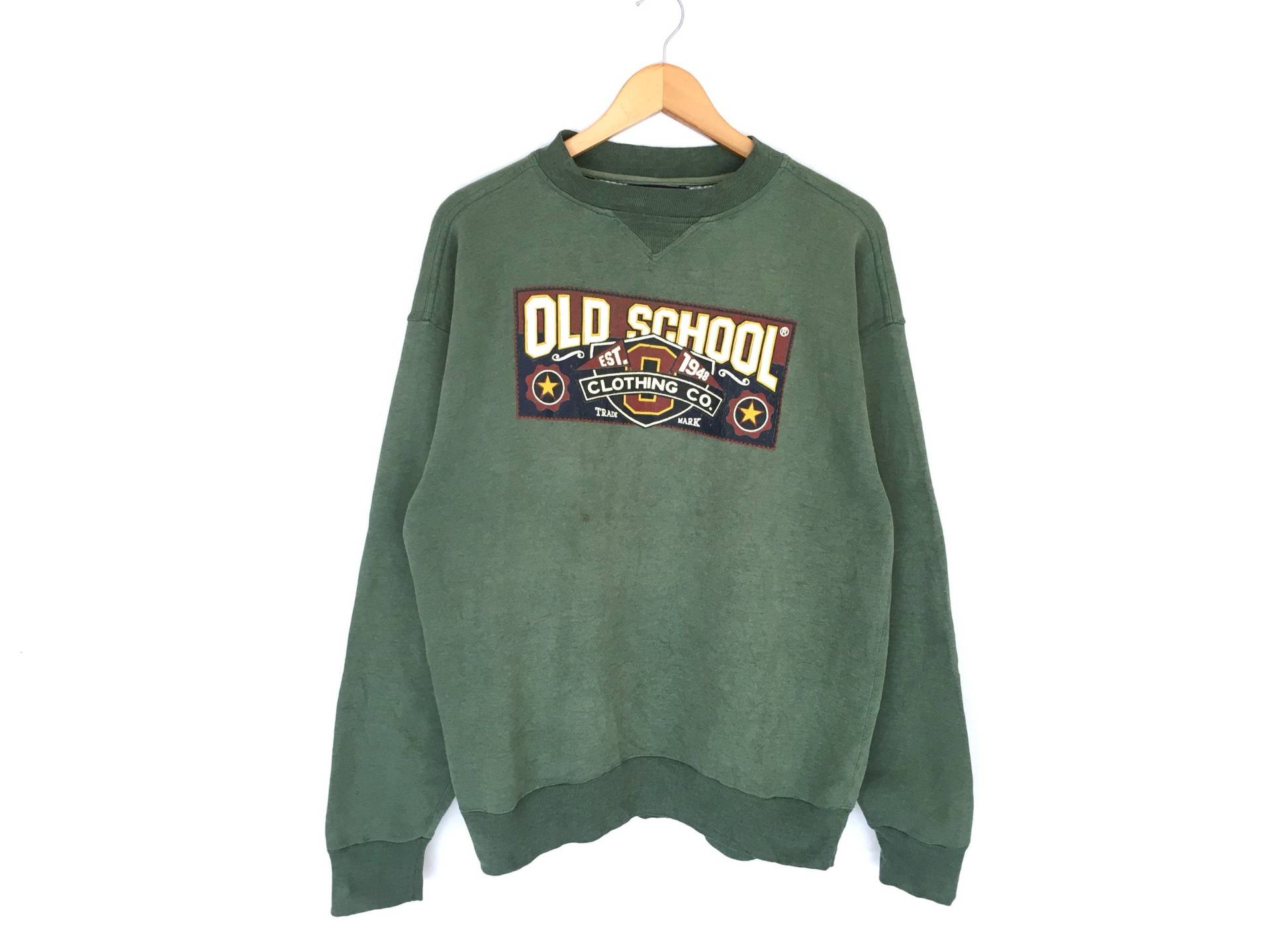 Selten Old School Spellout Pullover Sweatshirt von HouseOfWMK