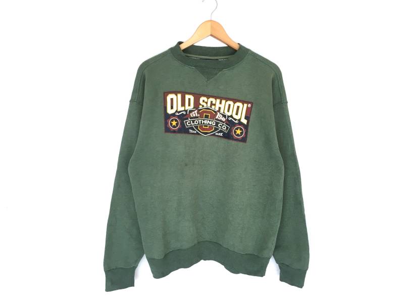 Selten Old School Spellout Pullover Sweatshirt von HouseOfWMK