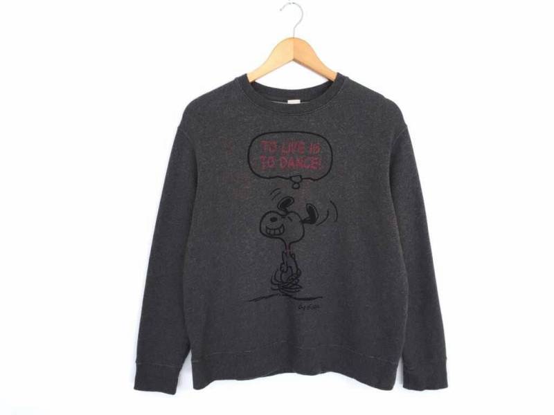 Snoopy Peanuts Spellout Pullover Sweatshirt von HouseOfWMK