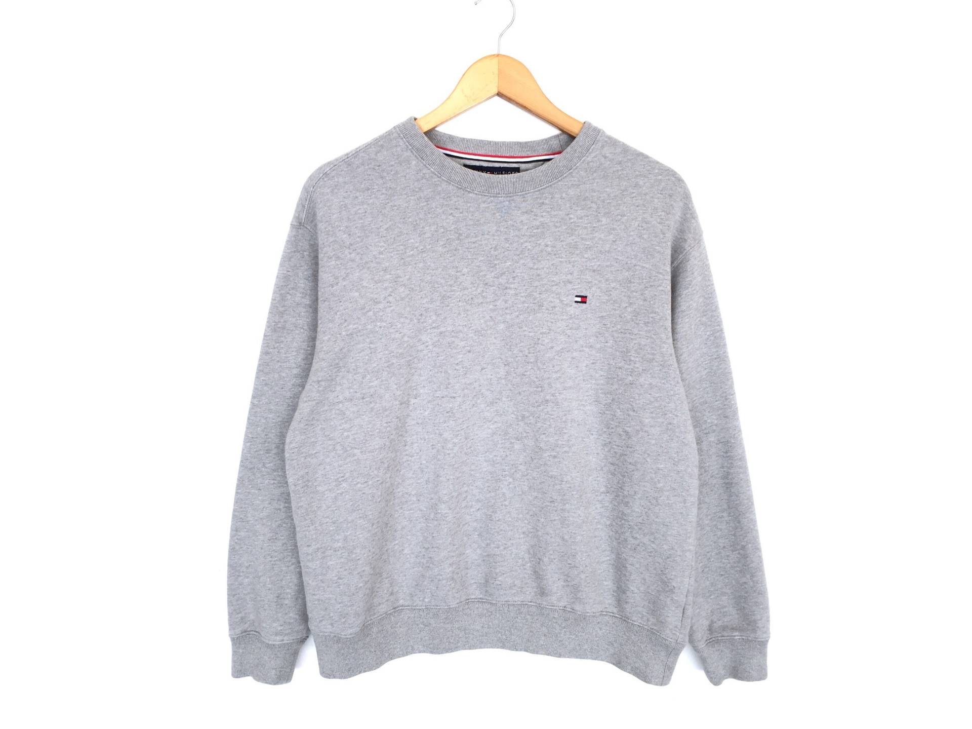 Tommy Hilfiger Box Logo Embroidery Pullover Sweatshirt von HouseOfWMK