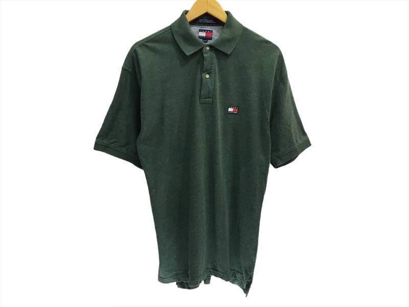 Tommy Hilfiger Small Logo Spellout Embroidery Shirt Polo von HouseOfWMK