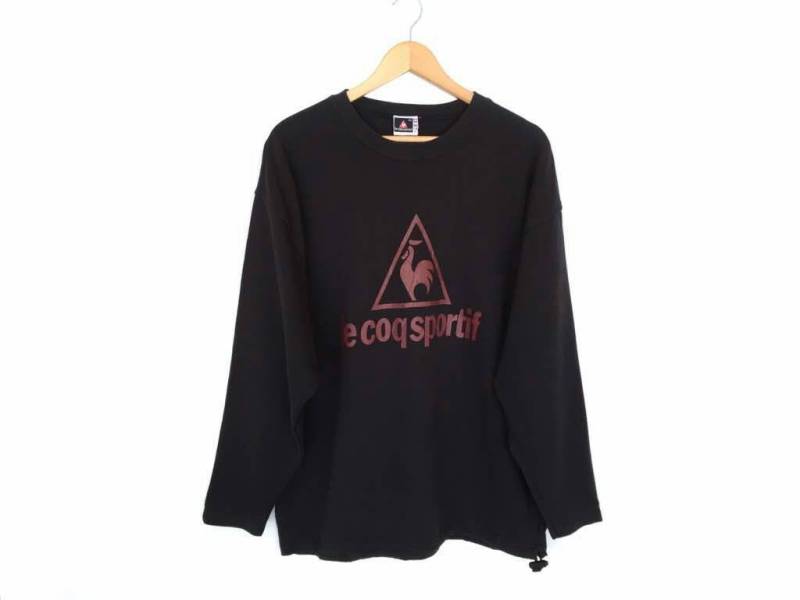 Vintage Le Coq Sportif Big Logo Spellout Sweatshirt von HouseOfWMK