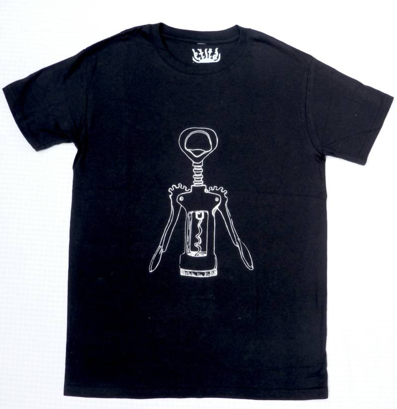 Korkenzieher-T-Shirt Korkenzieher-T-Shirt von HouseofHen