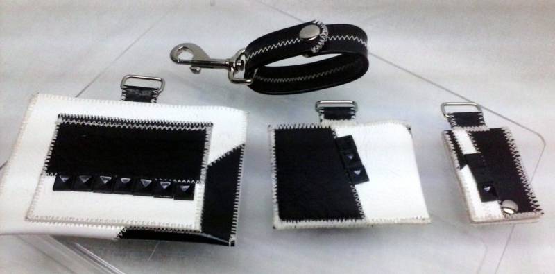 Schwarz Und Weiß Patent Leder Schlüsseltasche, Karte Fall Handytasche - 3 Stück Set. Passendes Armband Mit Snap Clip. Neopren Futter Schwarz Und Weiß Patent Leder Schlüsseltasche, Karte Fall Handytasche - 3 Stück Set. Passendes Armband Mit Snap Clip. Neopren Futter von HouseofJode