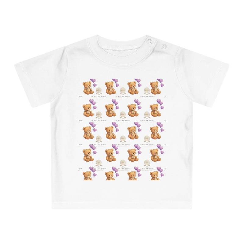 Adorable Baby T-Shirt With Cute Bear Design von HouseofLibraDE