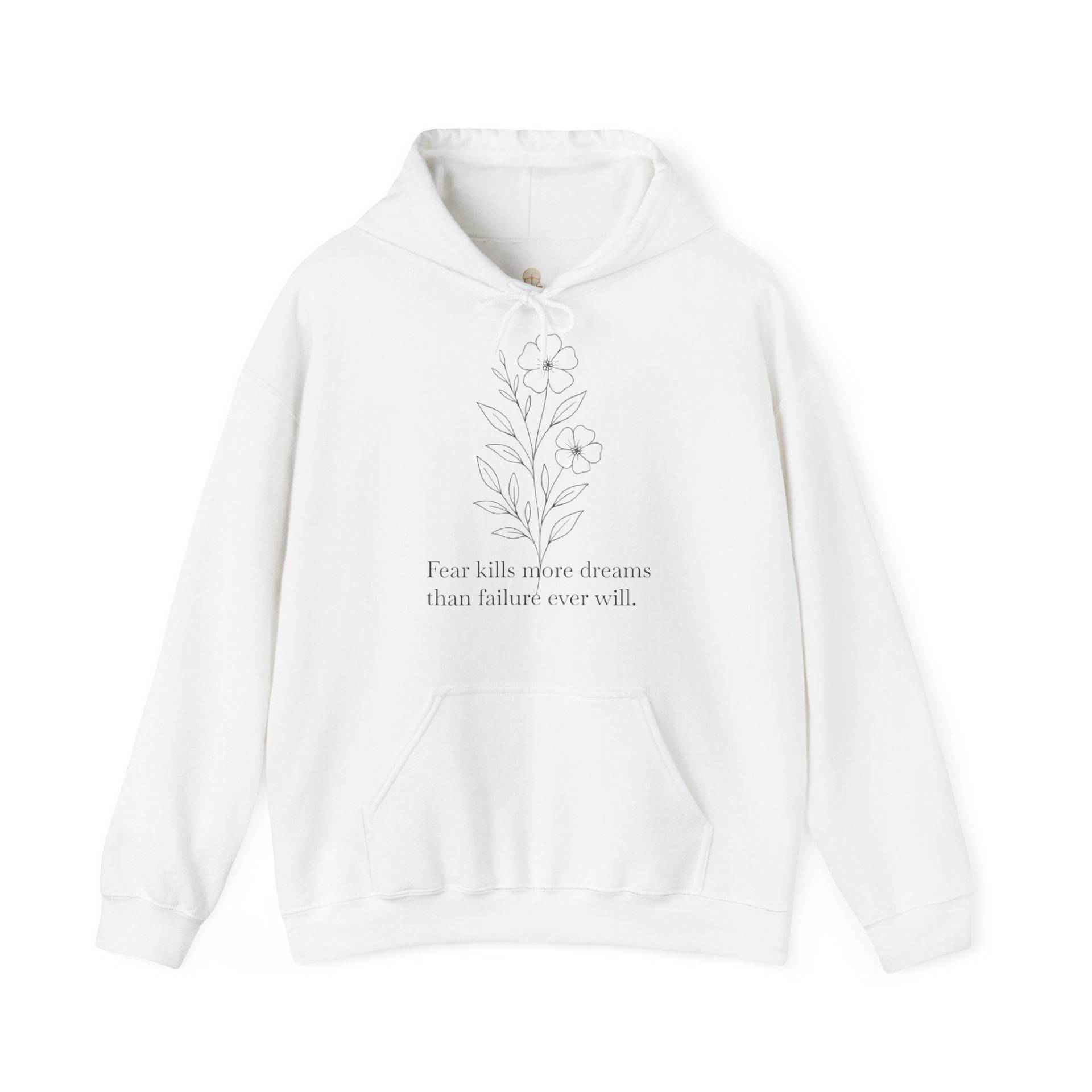 Floral Embroidered Unisex Hooded Sweatshirt Floral Embroidered Unisex Hooded Sweatshirt von HouseofLibraDE