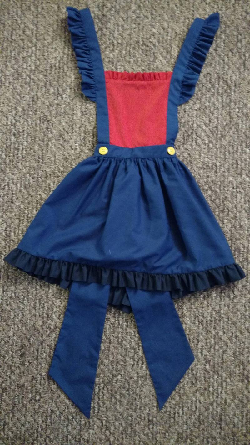 Des Kindes Mario Bros Inspiriert Kostüm Penifore Schürze Des Kindes Mario Bros Inspiriert Kostüm Penifore Schürze von HouseofLoli