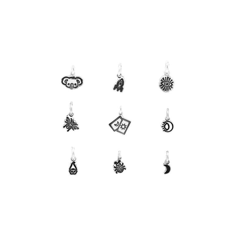 Winzige Sterling Silber Charms - Vielseitig Und Zart von HouseofMetalworks