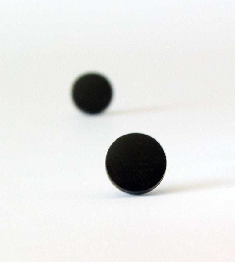 Schwarze Ebenholz Ohrstecker, Holz Ohrringe, Minimalistisch Herren Ohrstecker Schwarz, Für Männer Schwarze Ebenholz Ohrstecker, Holz Ohrringe, Minimalistisch Herren Ohrstecker Schwarz, Für Männer von HouseofShiba