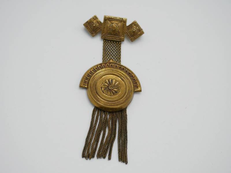 Vintage Art Deco Messing Pin Brosche Anhänger Umsetzung Vintage Art Deco Messing Pin Brosche Anhänger Umsetzung von HouseofTwinkleVTG