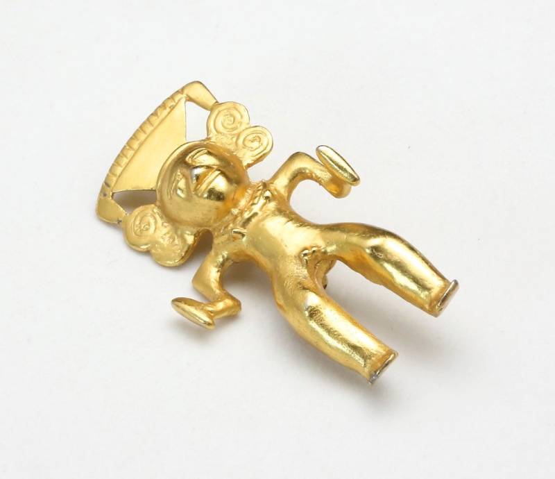 Vintage Alva Studios Mayan Aztec 3D Figural Replica Pin Brooch Gold Tone Signiert Vintage Alva Studios Mayan Aztec 3D Figural Replica Pin Brooch Gold Tone Signiert von HouseofVintageOnline