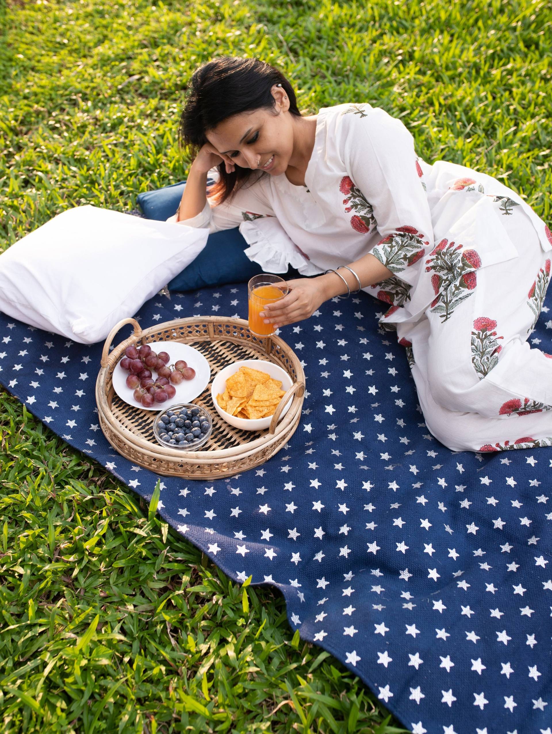 Rote Mohnblumen Nachtwäsche, Florale Baumwolle Loungewear Set, Pj Poppy Design, Damen, Bequeme Nachtwäsche von Houseofekam