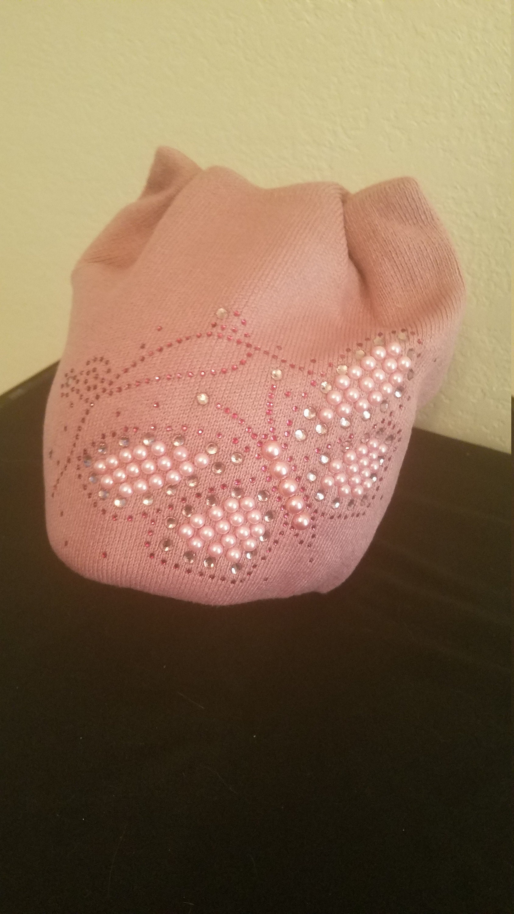Rosa Schmetterling Beanie Rosa Schmetterling Beanie von Houseofstyles