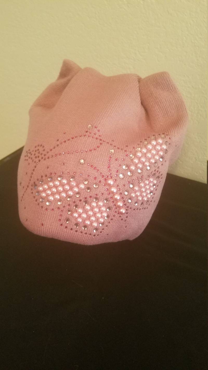 Rosa Schmetterling Beanie Rosa Schmetterling Beanie von Houseofstyles
