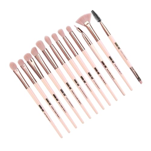 1 Satz 12st Gesichts-make-up Make-up-tools Kosmetikpinsel Mischen Make-up-pinsel Für Frauen Puderpinsel Make-up Gebürstet Make-up-gesicht Fräulein Tragbar Beauty-tools von Housoutil