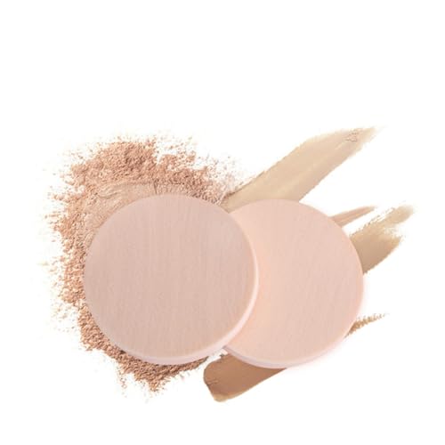 24st Loser Puderquast Make-up Entferner Pads Gesichtsschwämme Wiederverwendbar Make-up-zubehör Foundation Powder Puff Gesicht Puderquaste Kosmetische Schwämme Luftkissen Bilden von Housoutil