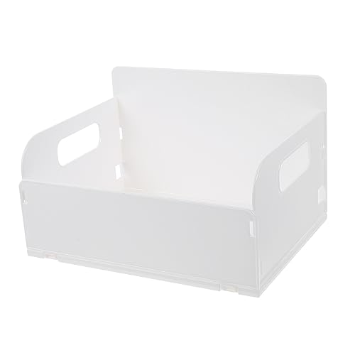 4Er-Box Hautpflege-Organizer Badezimmer-Tablett Kunststoffbehälter zur Aufbewahrung schubladenschrank Bücher Desktop-Speicherplatz Desktop-Buch-Organizer Mädchen Herz Veranstalter von Housoutil