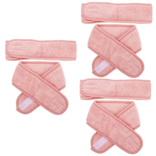 6 Stk Ananas-check-stirnband Mädchen Stirnbänder Haargummis Für Mädchen Gesichts-stirnband Mädchenhaar Make-up-stirnband Haarbänder Warm Halten Nylon Fräulein Kopfbedeckung von Housoutil