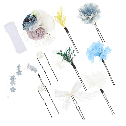 Housoutil 1 Satz Kimono-Kopfbedeckung Lolita hair accessories Cosplay headband Haargummis für Mädchen Tiara für Mädchen Haarband Haarschmuck für die Hochzeit Cosplay-Kopfbedeckung Perle von Housoutil