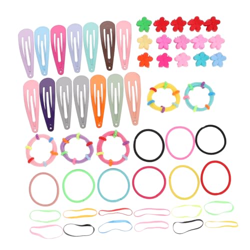 Housoutil 1 Satz Kopfbedeckung Für Kinder Kleine Haarnadeln Pferdeschwanzhalter Trendige Haarspangen Haarschmuckset Für Kinder Baby-bogen-clips Baby-kit Eisen Mädchen Elastizität Halterung von Housoutil