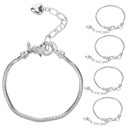 Housoutil 5stücke Snake Chain Armbänder Für Frauen Einstellbare Diy Schmuckzubehör Armbänder Für Handarbeit Für Und Persönliche Anlässe von Housoutil