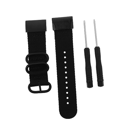 Housoutil 1 Stk Gurt Nylon-Uhrenarmband Sportarmbänder Herren Smartwatch Armband tresorgürtel security gürtel uhrenarmbänder Uhrengürtel Smartwatch-Armband Anschauen Zubehör Nylon-Leinwand von Housoutil