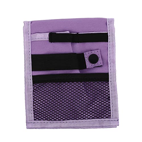 Housoutil 1 Stück Arzt Brusttasche federmäppchen Pen Pouch Arzttasche Krankenschwestertasche Stifttasche Beutel eingestecktes Stiftetui Krankenschwester-Stift-Organizer Oxford-Stoff Violett von Housoutil