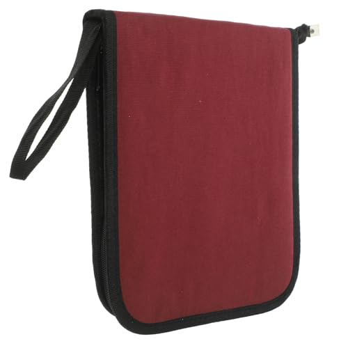 Housoutil Bleistiftetui 1Stück Faltbare Bleistift Tasche mit Großer Kapazität Tragbarer Stift Organizer für Künstler Schule und Zeichnen für Stifte Marker und von Housoutil