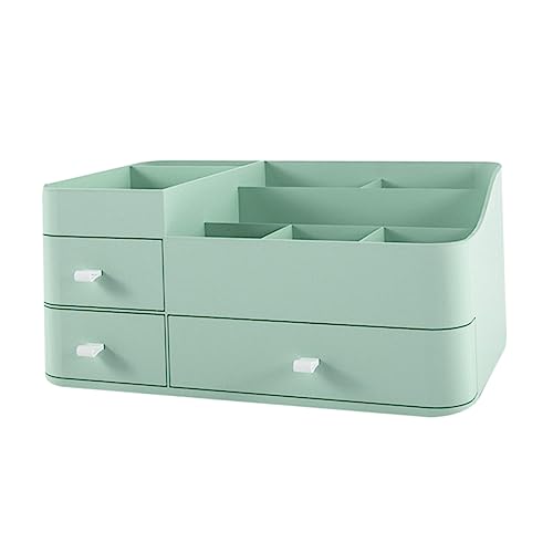 Housoutil 1 Stück Karton Büro-aufbewahrungsboxen Fernbedienungshalter Desktop-Kosmetik-Organizer Kosmetik-Organizer-Koffer Beauty-Halter-Organizer Regal Lippenstift von Housoutil