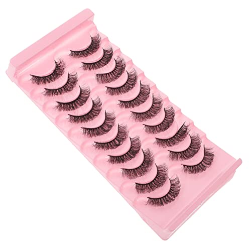 Housoutil 10 Paar Falsche Wimpern Wimpern Natürliche Wimpern Volle Falsche Wimpern Falsche Wimpern Natürlich Make-up-tools Künstlich Mädchen Nachahmung Von von Housoutil