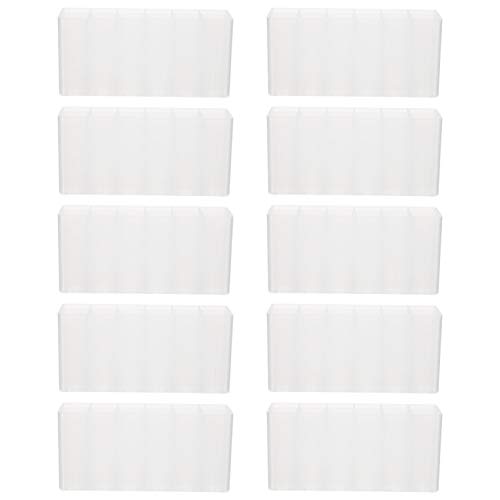 Housoutil 10 Stück Teiliges Stifthalter Einfarbigem Design Praktische Stiftaufbewahrung für Schreibtisch Langlebigem Material Wasserfest und Leicht zu Reinigen für Büro und Zuhause von Housoutil