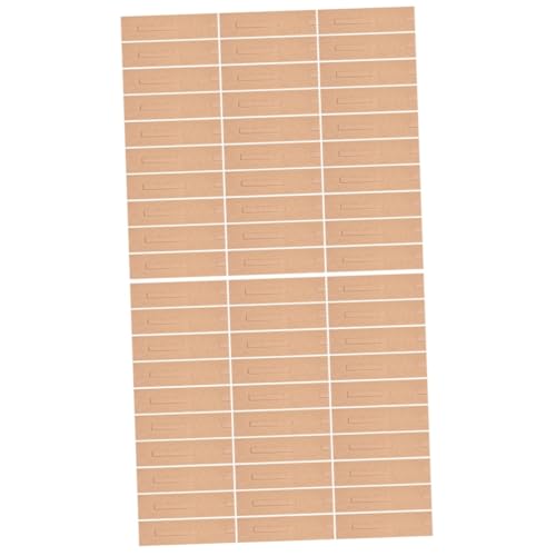 Housoutil 100 Stück Kraftpapier Stiftehüllen Papieretuis Stiftetui Langlebig Stabil Umweltfreundlich Stifthalter Geschenkverpackung für Kugelschreiber und Schreibgeräte von Housoutil