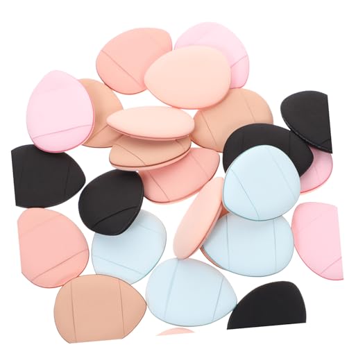 Housoutil 125 Stk Puff kissen an den Fingers pitzen Make-up nass und trocken verwenden Puff für Make-up werkzeug Schwämme Frauen-Make-up-Puff Mini-Finger-Puff Körper Puffs Make-up-Pad Stoff von Housoutil