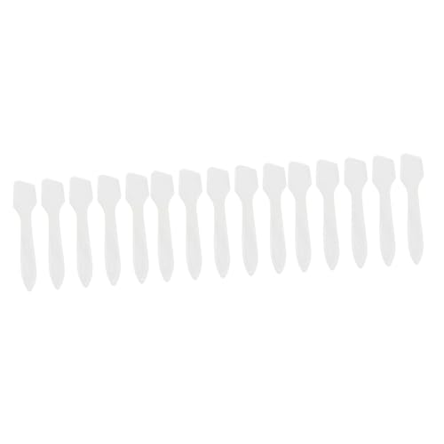 Housoutil 150 Stk Spatel Make-up-Gadgets Schaber Beauty-Tools Lipgloss-Zubehör Make-up-Tools transparentes Make-up Schminkkasten spachtel gefrostet Werkzeug Löffel Kosmetik von Housoutil
