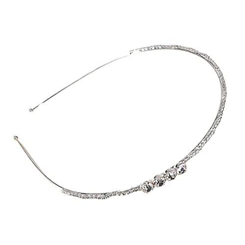 Housoutil 1Stk Strass-Stirnband haarschmuck Haare tragen Diamant-Kopfschmuck Haarbänder Tiara Haarreifen aus Strass hochzeit braut kopfschmuck Europäisch und amerikanisch von Housoutil