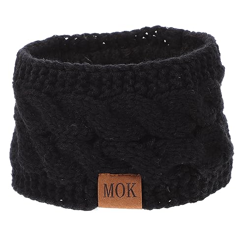 Housoutil 1stk Gestricktes Stirnband Winter-stirnbänder Plüschiges Gestricktes Wollstirnband Stirnbänder Für Frauen Kopfwickel Für Frauen Ohrenwärmer Stirnband Acrylgarn Weben Tuch Fräulein von Housoutil