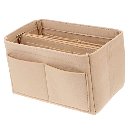 1Stk Aufbewahrungsbeutel aus Filz große Kosmetiktasche Taschen-Organizer-Beutel aufbewahrungsdose Storage Boxes Purse gefühlt Tragetasche Filztasche Wäschesack Fräulein Container von Housoutil