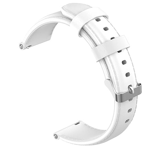 Housoutil 1stk Uhr Mit Lederarmband Schnellverschluss-armband Uhren Für Männer Lederuhren Für Herren Uhrenarmbänder Für Damen 4 Riemen Leder Profi Zubehör Männlich Weiß von Housoutil