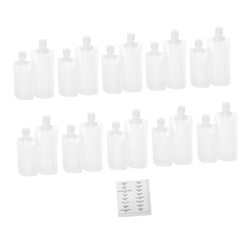 Housoutil 2 Sätze Packsack Flüssige Körperwäsche Frauen Shampoo Toilettenartikelbehälter Schaumspender Make-up-organizer-tasche Schaumlotion Reisetasche Tragbar Weiß Das Haustier Fräulein Housoutil 2 Sätze Packsack Flüssige Körperwäsche Frauen Shampoo Toilettenartikelbehälter Schaumspender Make-up-organizer-tasche Schaumlotion Reisetasche Tragbar Weiß Das Haustier Fräulein von Housoutil