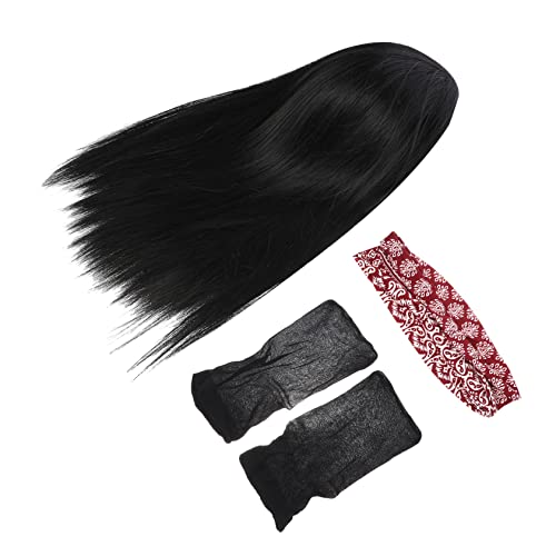 2 Sätze Perücke Stirnband perücken Locken Kopfbedeckung Xuchang Damen Polyester von Housoutil