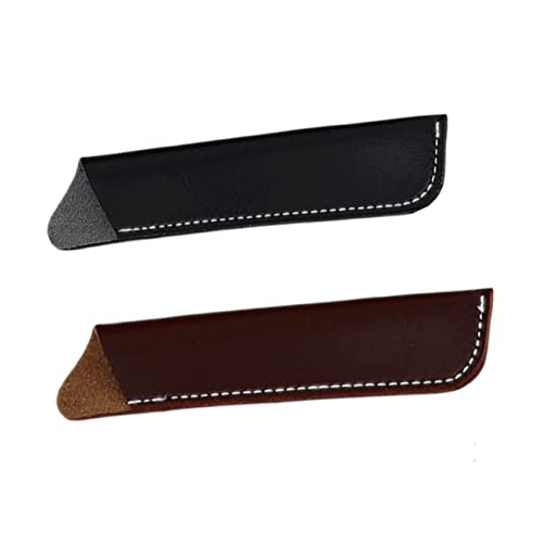 Housoutil 2 Stück PU Leder Stiftetui Schwarz und Braun Wasserabweisend Flexibel für Büro und Schule Stiftehalter mit Platz für Karten und Ausweise Housoutil 2 Stück PU Leder Stiftetui Schwarz und Braun Wasserabweisend Flexibel für Büro und Schule Stiftehalter mit Platz für Karten und Ausweise von Housoutil
