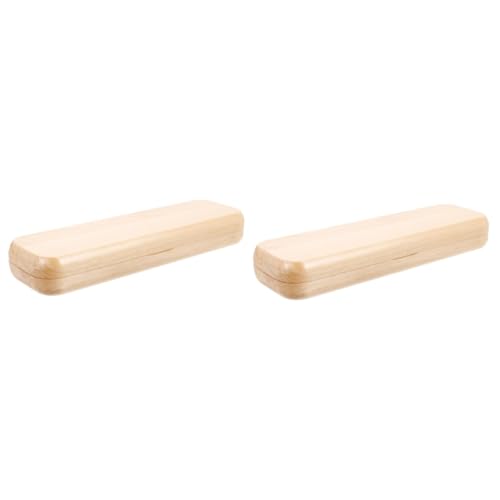 Housoutil 2 Teiliges Stifteetui Set Aus Ahornholz Organizer Mit Schlüsselhalter Große Weiße Geschenkboxen Stiftständer Stifte Präsentationsetui Stift Organizer Für Den Schreibtisch von Housoutil