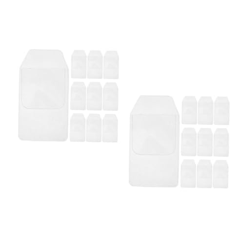 Housoutil 20 Stück Teiliges PVC Stiftschutz Transparent Auslaufsicher Kratzfest Praktischer Büro Taschenschutz für Stifte Geeignet als Federmäppchen Kosmetiktasche oder Münzbeutel Housoutil 20 Stück Teiliges PVC Stiftschutz Transparent Auslaufsicher Kratzfest Praktischer Büro Taschenschutz für Stifte Geeignet als Federmäppchen Kosmetiktasche oder Münzbeutel von Housoutil