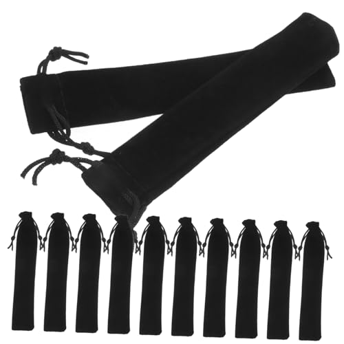 Housoutil 25 Stück Beutel mit Kordelzug Schultasche Nettes Bleistiftkoffer klein Schreibwaren Tasche mit Kordelzug büroartikel büromaterial pens stifte Stiftbeutel Mäppchen Black Housoutil 25 Stück Beutel mit Kordelzug Schultasche Nettes Bleistiftkoffer klein Schreibwaren Tasche mit Kordelzug büroartikel büromaterial pens stifte Stiftbeutel Mäppchen Black von Housoutil
